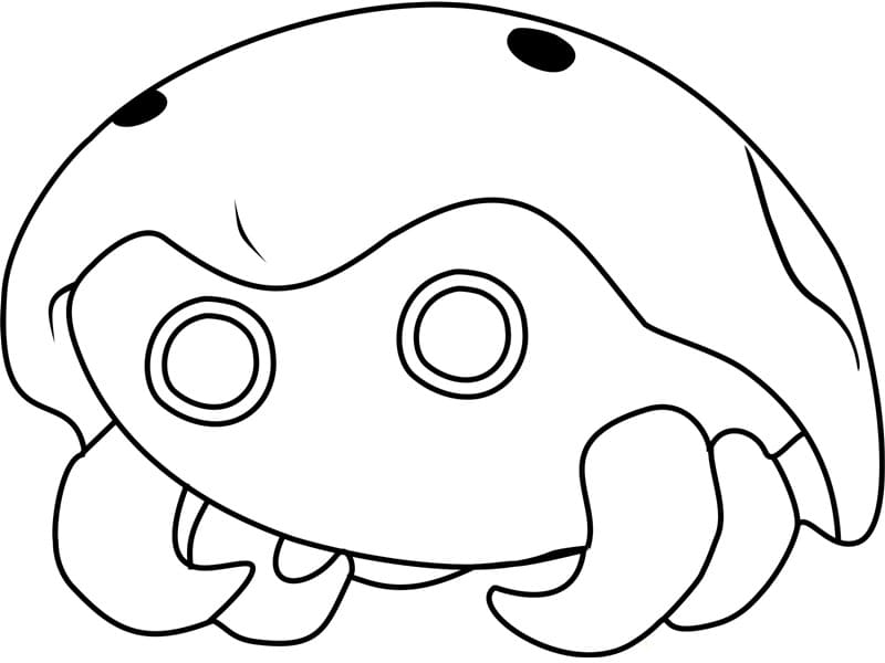 Kabuto Pokemon ausmalbilder