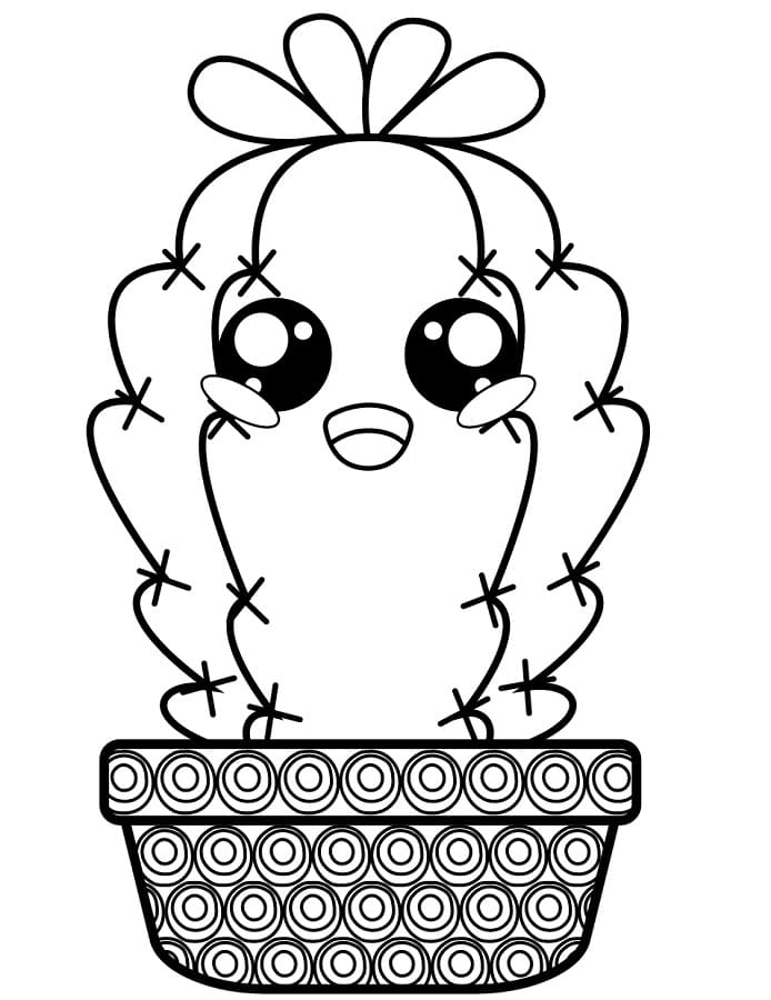 Kaktus ausdrucken ausmalbilder