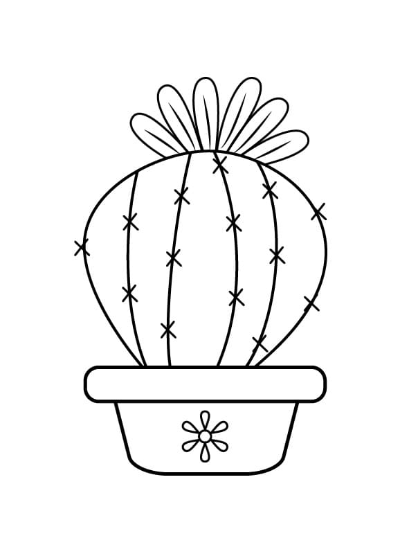 Kaktus gratis druckbar ausmalbilder