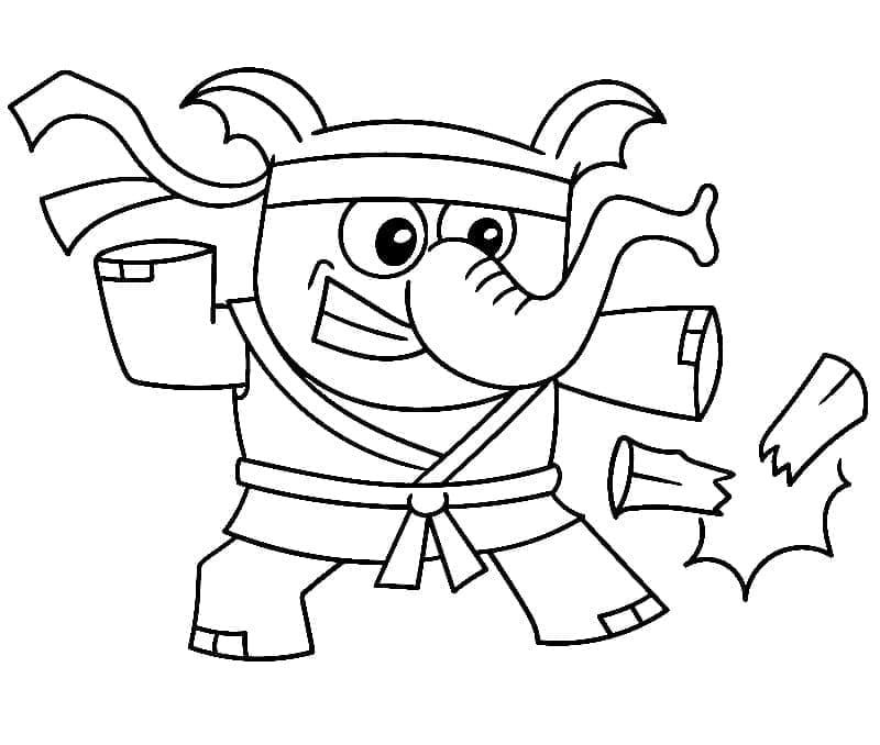 Karate Für 4-Jährige Kinder ausmalbilder