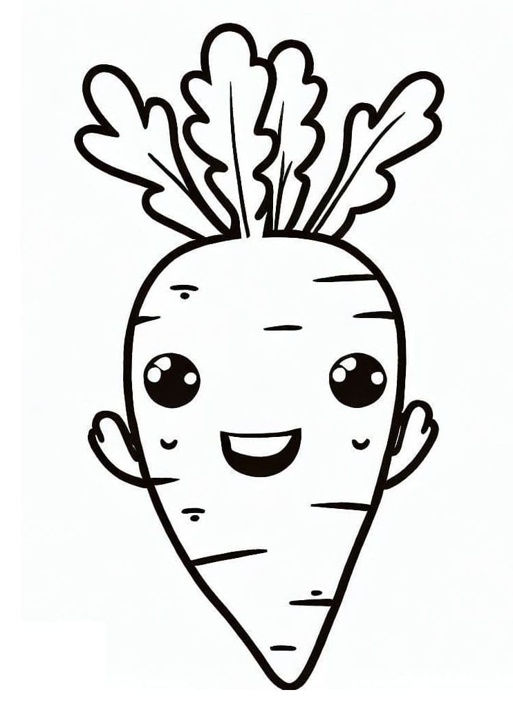 Karotte (2) ausmalbilder