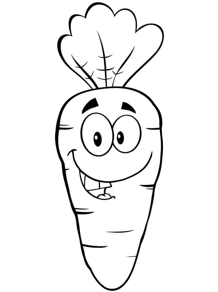 Karotte (3) ausmalbilder