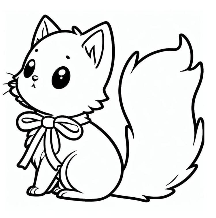 Katze Für Kinder ausmalbilder