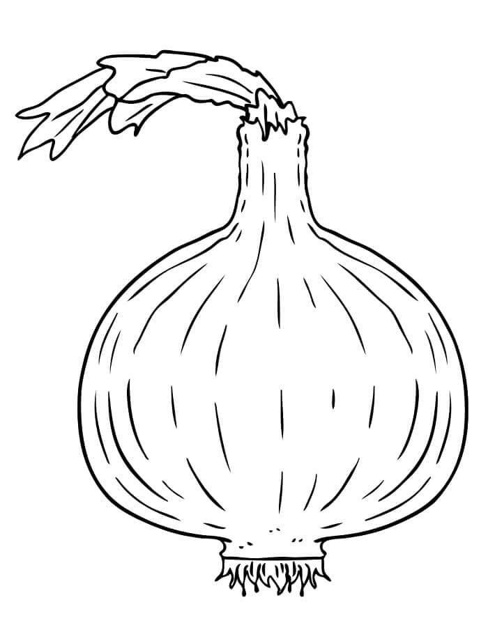 Kinder-Bildversion Gemüse Druckbar ausmalbilder