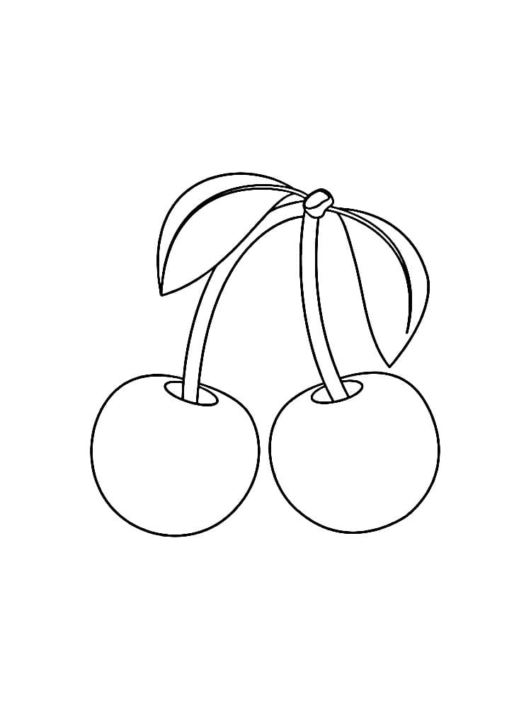 Kirsche (3) ausmalbilder