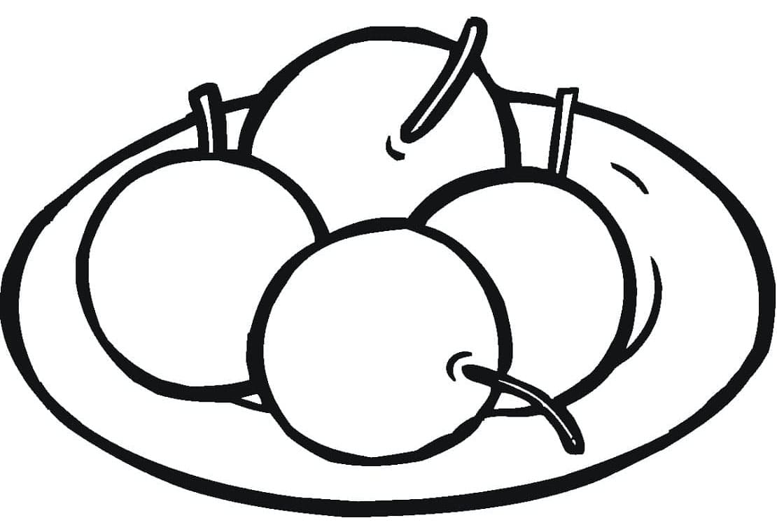 Kirsche für 1-jährige Kinder ausmalbilder