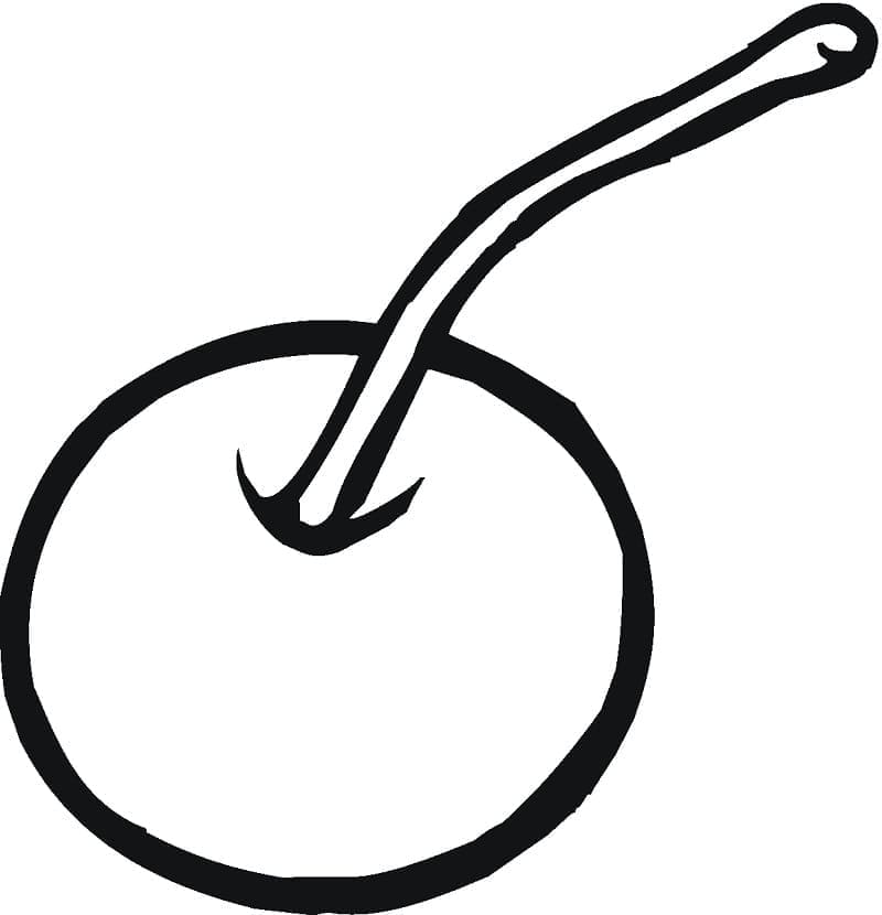 Kirsche zum Drucken ausmalbilder