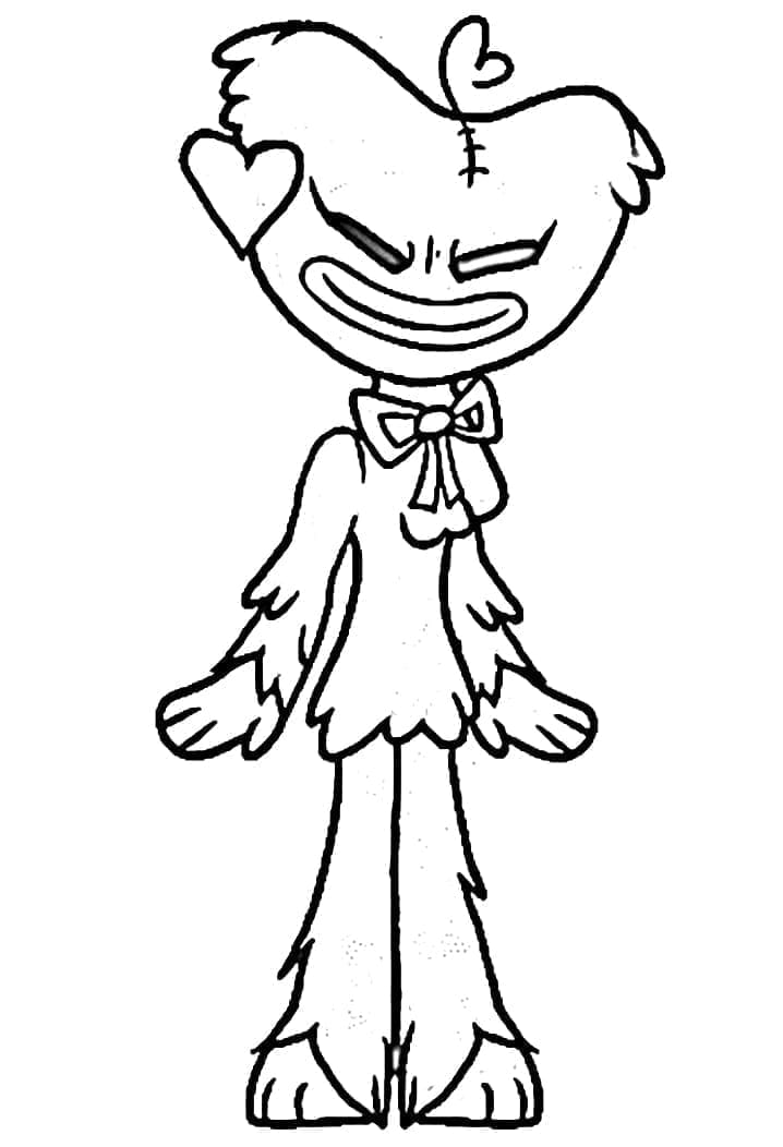 Kissy Missy In Poppy Playtime ausmalbilder