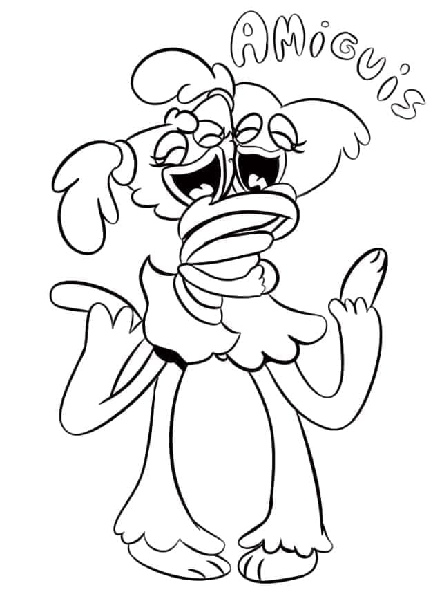 Kissy Missy Kostenlos ausmalbilder