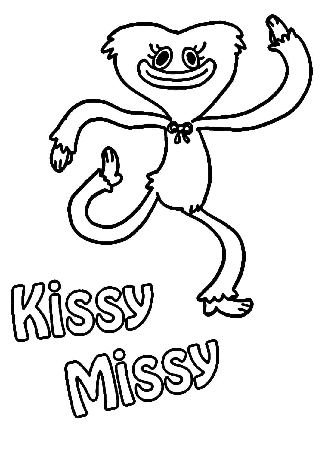 Kissy Missy Zum Drucken ausmalbilder