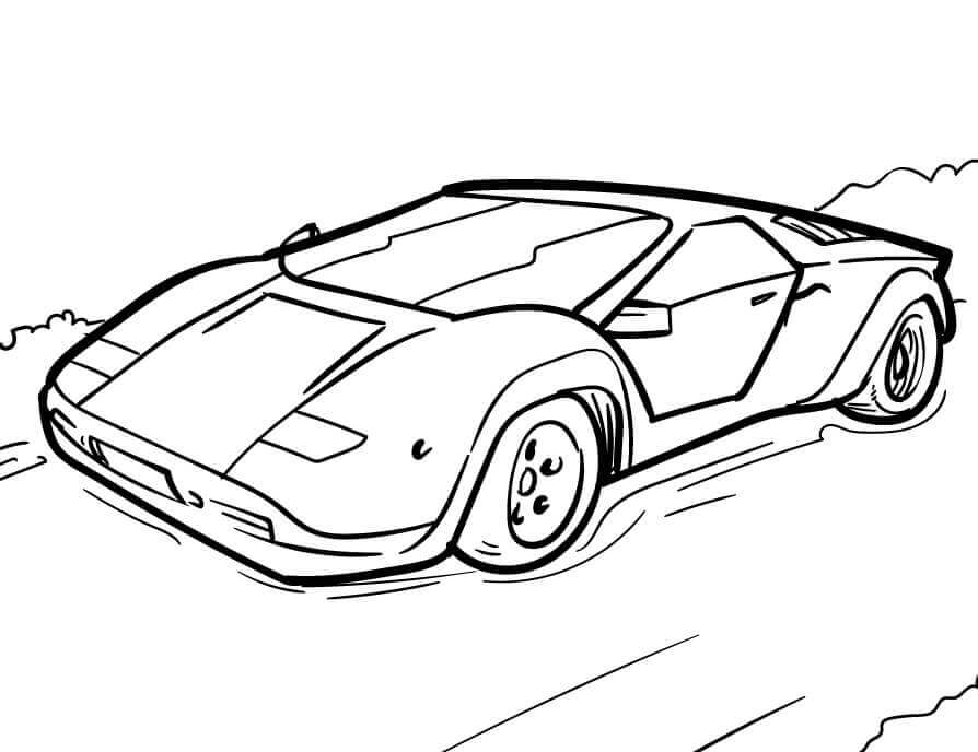 Kleines Auto ausmalbilder