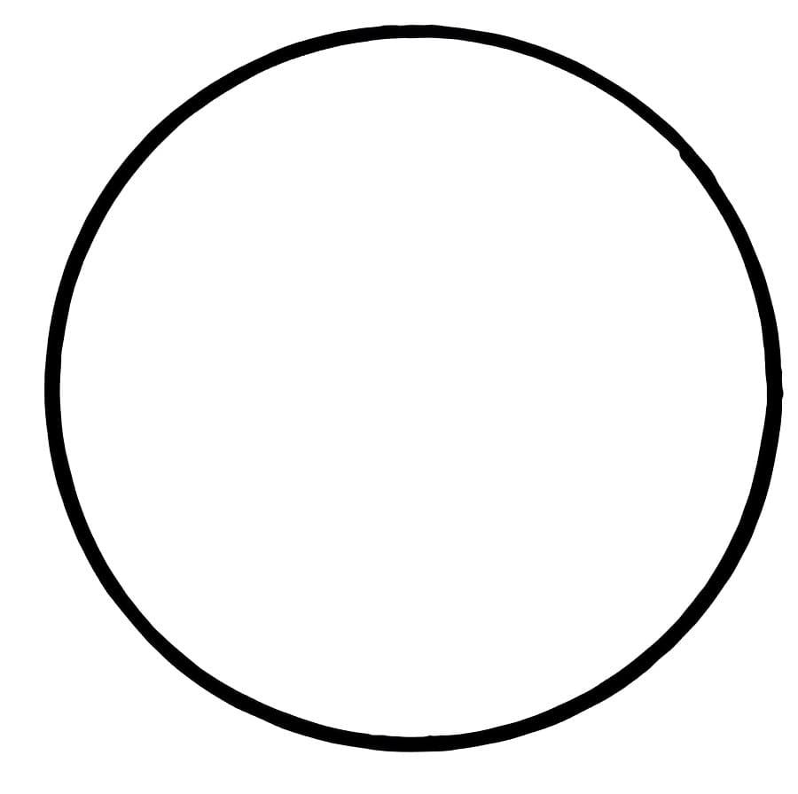 Kostenfreier Geometrische Formen für Kinder ausmalbilder