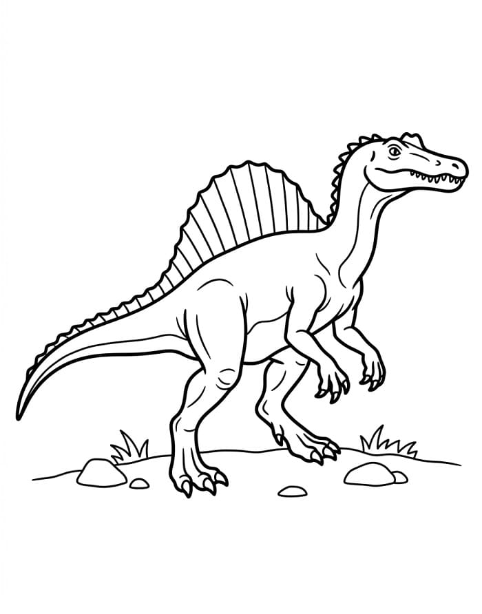 Kostenlos Dinosaurier druckbarer ausmalbilder