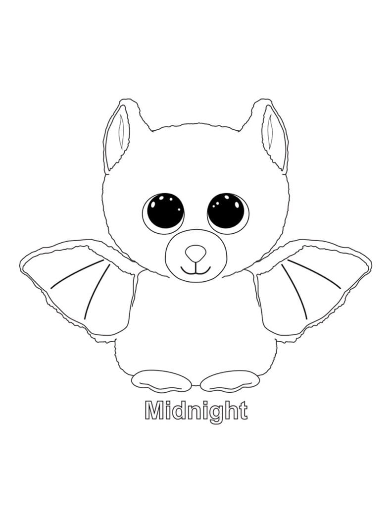 Kostenlos Druckbare Beanie Boos ausmalbilder