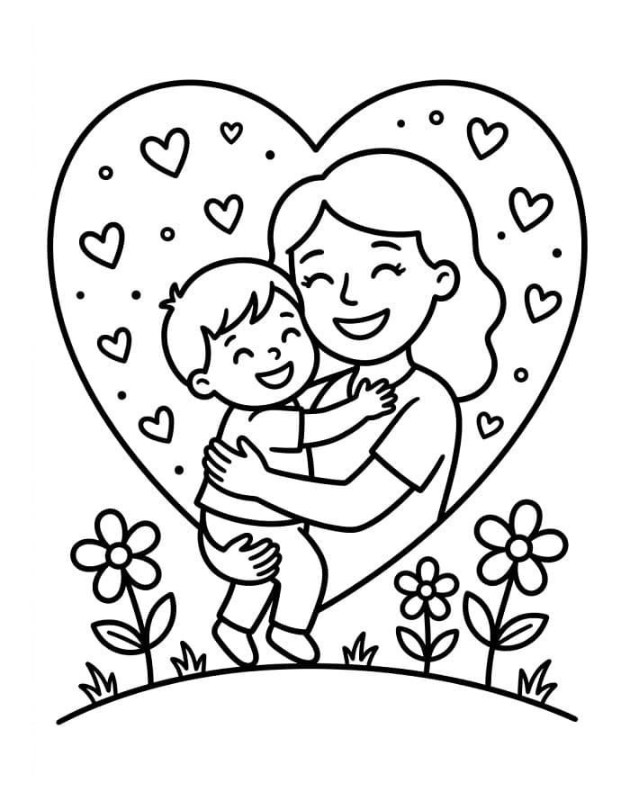 Kostenlos Druckbarer Vatertag ausmalbilder