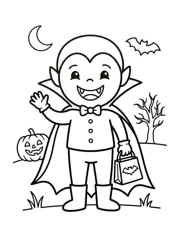 Kostenlos Druckbares Halloween ausmalbilder