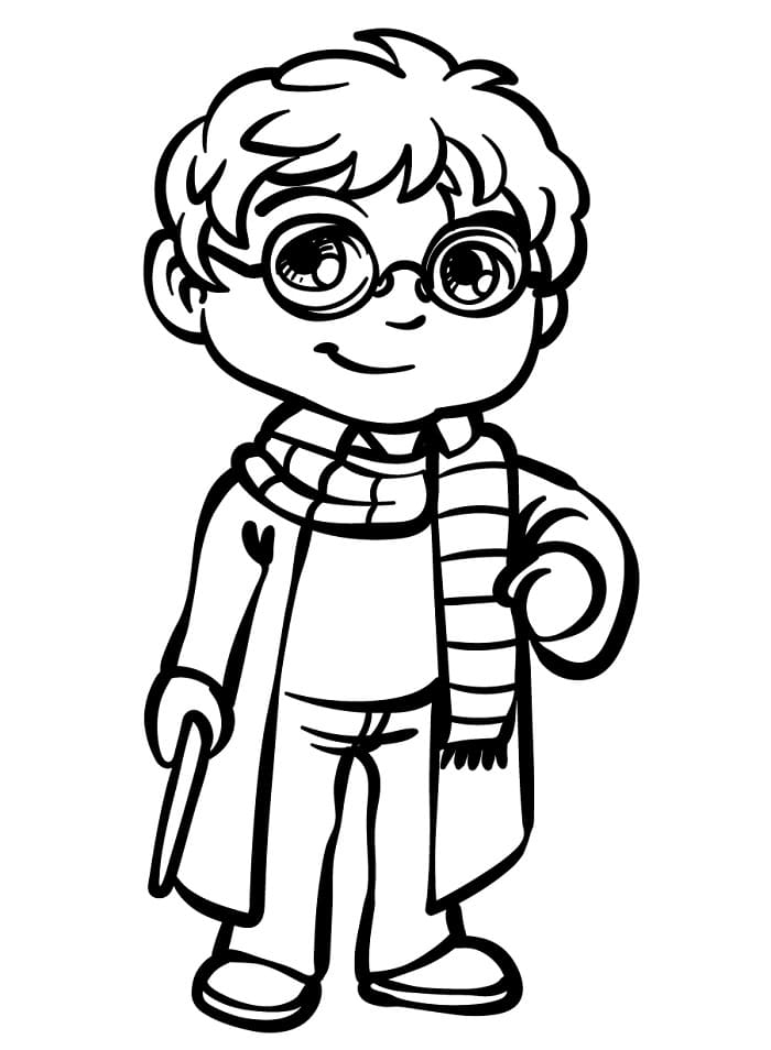 Kostenlos druckbarer Harry Potter ausmalbilder