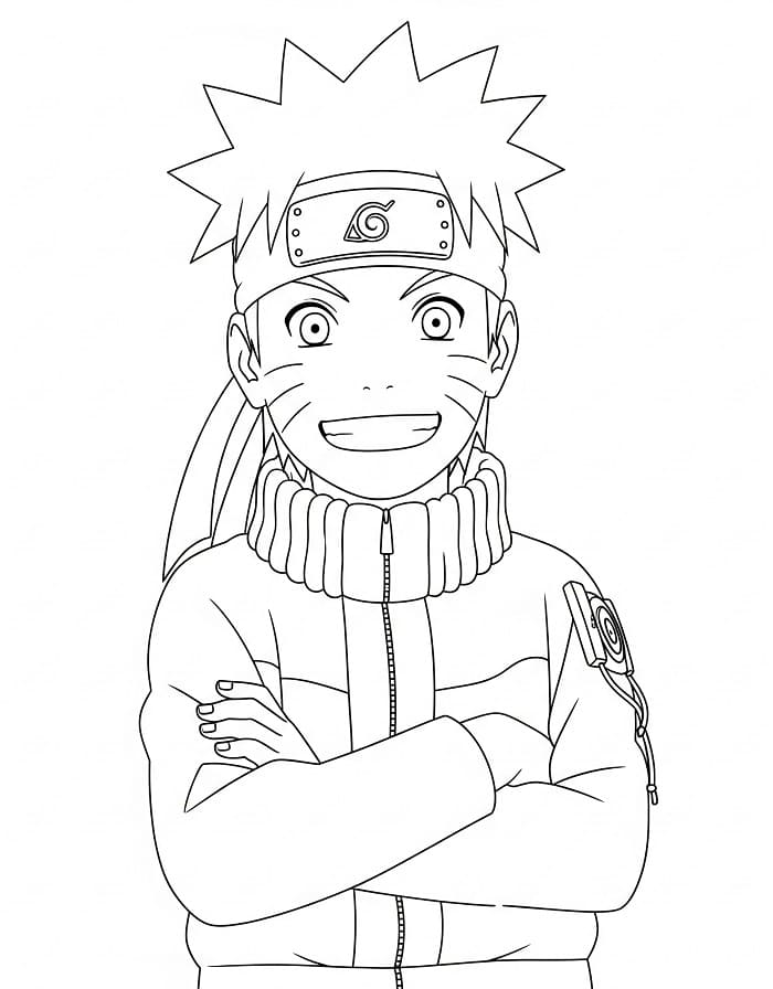 Kostenlos druckbarer Naruto ausmalbilder