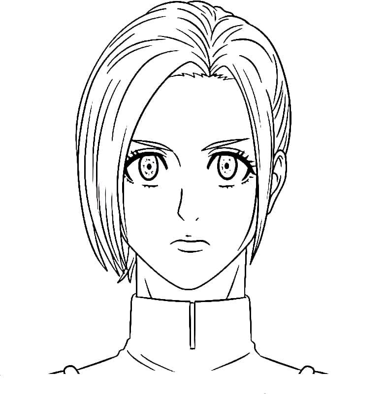 Kostenlos druckbares Attack on Titan ausmalbilder