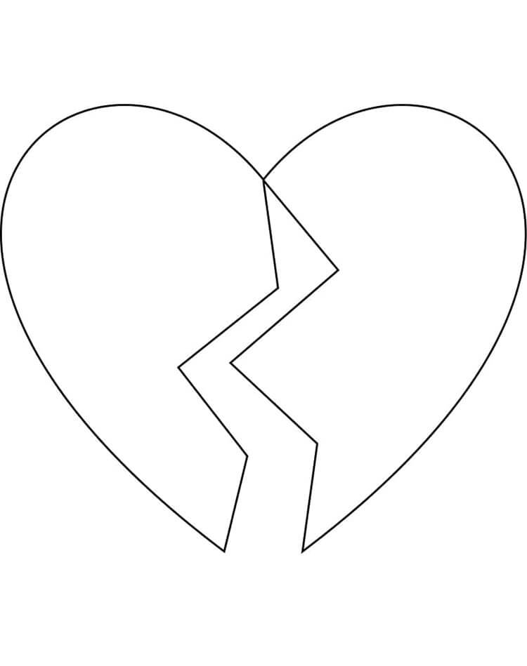 Kostenlose Kinder-Ausgabe Herz ausmalbilder