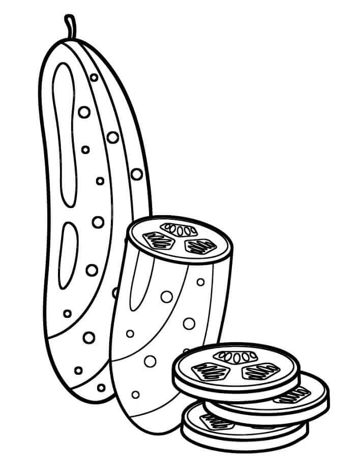 Kostenlose druckbare Gemüse Vorlage ausmalbilder