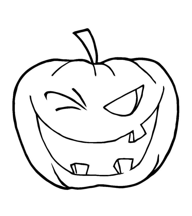 Kostenlose druckbare Kürbis Vorlage ausmalbilder