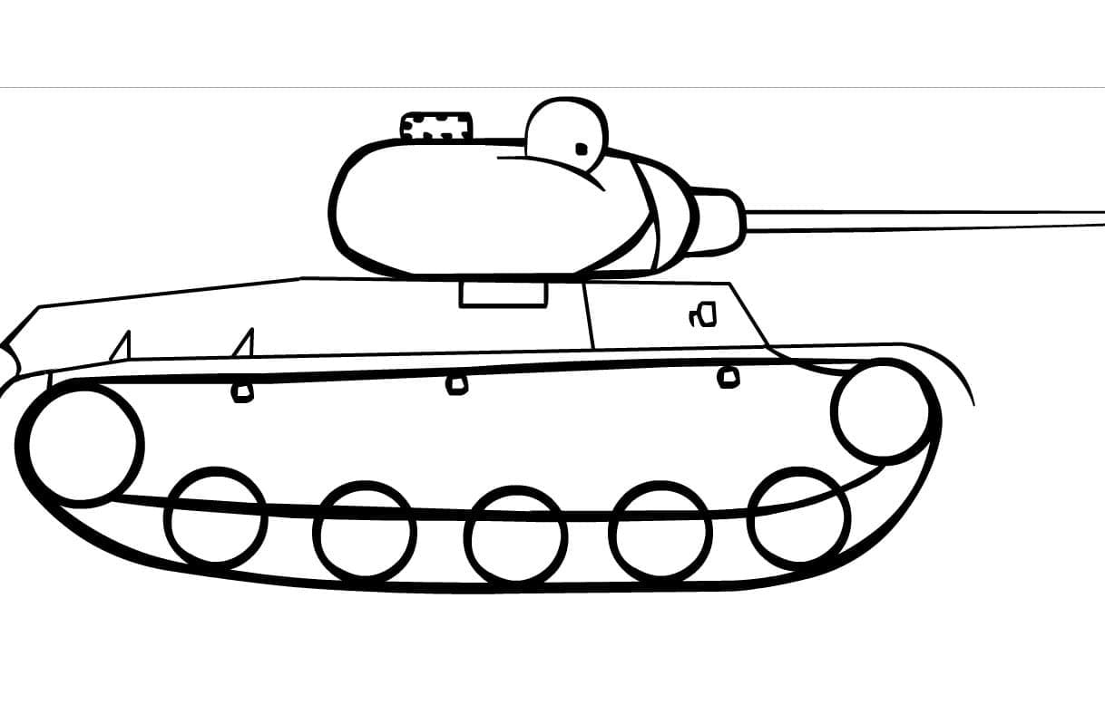 Kostenloser Panzer zum Ausdrucken ausmalbilder