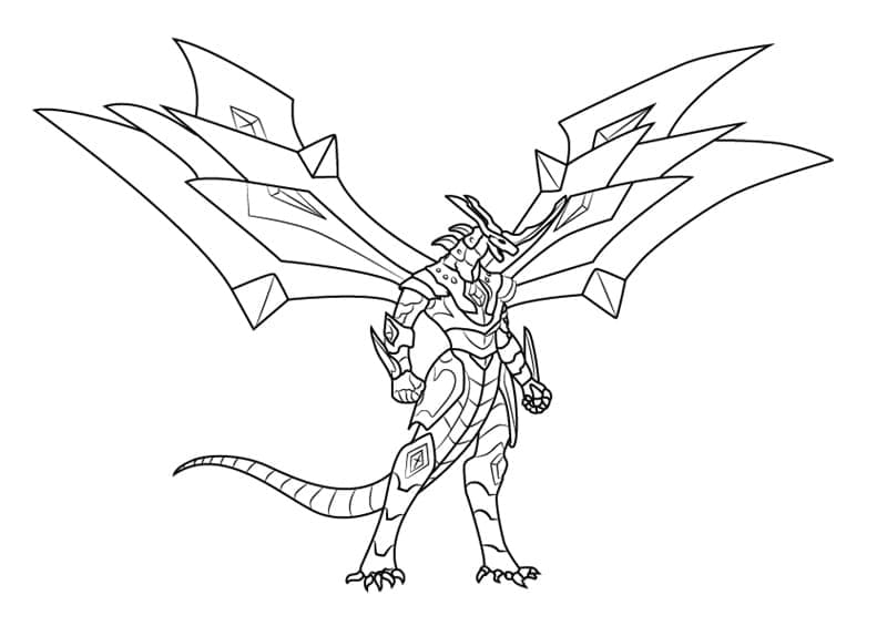 Kostenloses Bakugan zum Ausdrucken ausmalbilder