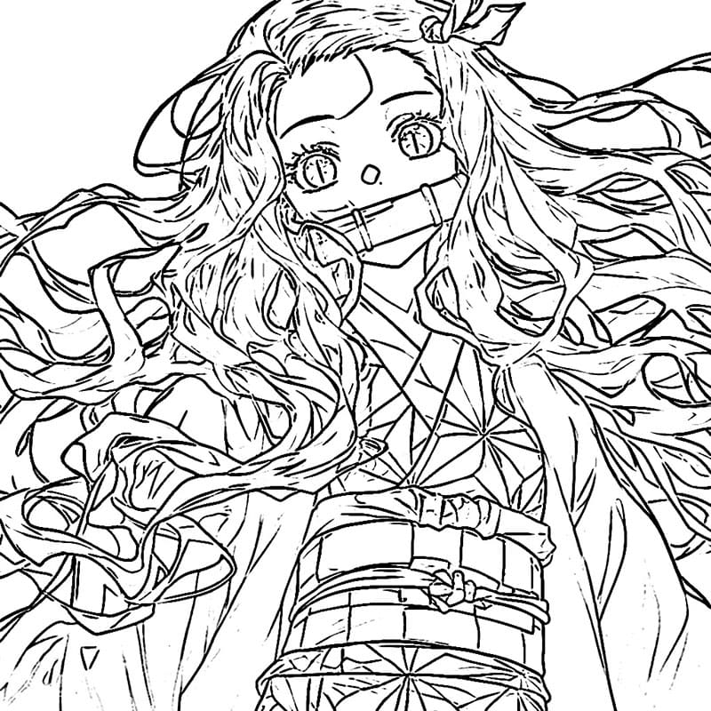 Kostenloses Demon Slayer ausmalbilder