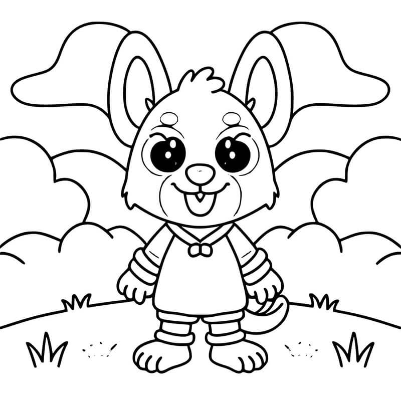 Kostenloses Hund Bild ausmalbilder