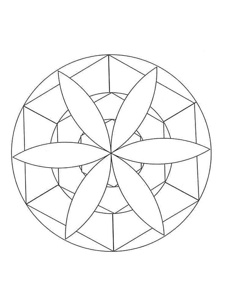 Kostenloses Mandala Bild ausmalbilder