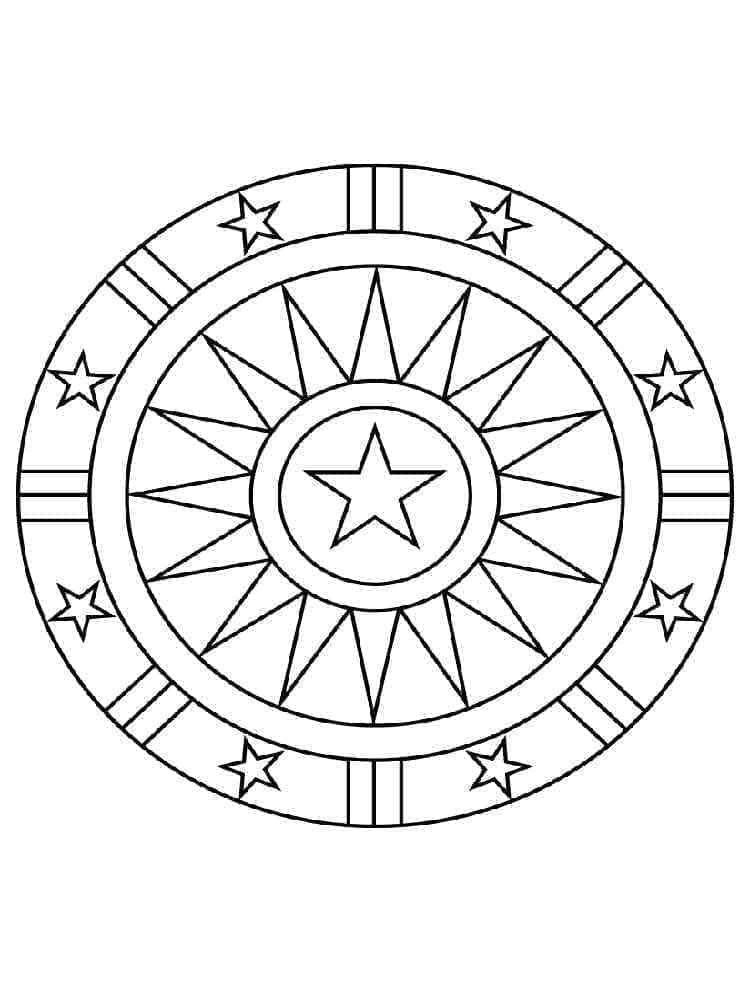 Kostenloses Mandala zum Ausdrucken ausmalbilder
