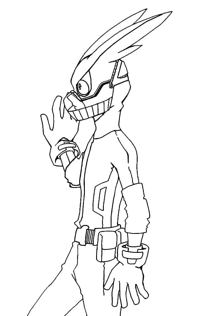 Kostenloses My Hero Academia ausmalbilder