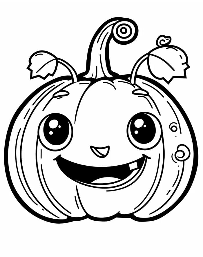Kürbis kostenlos ausmalbilder