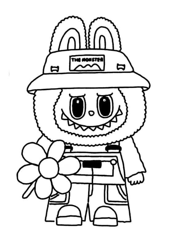 Labubu 2 ausmalbilder