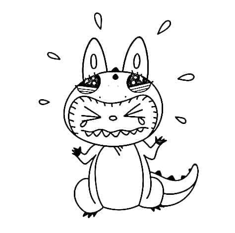 Labubu 5 ausmalbilder