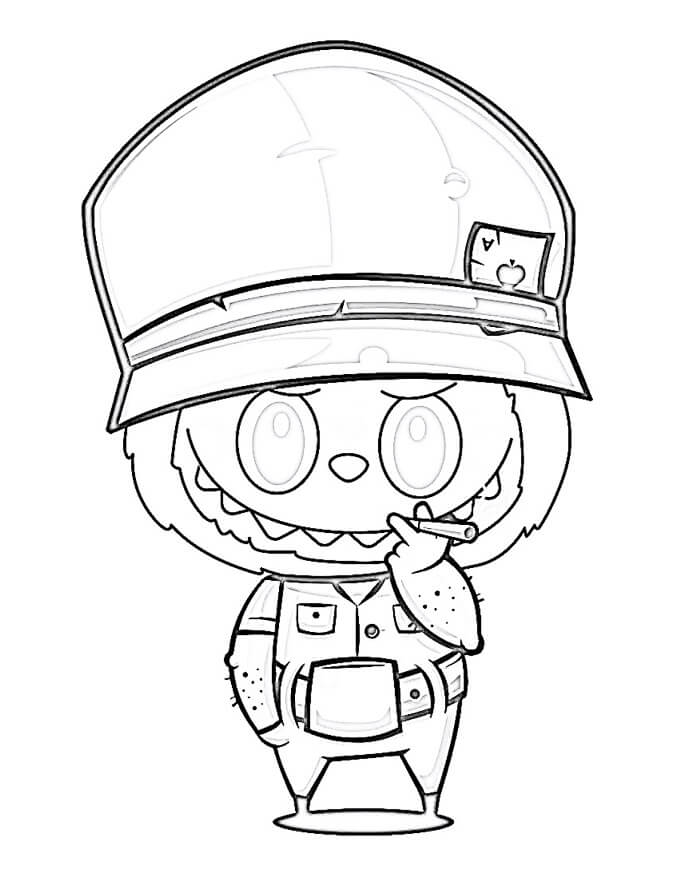 Labubu Bild Frei ausmalbilder