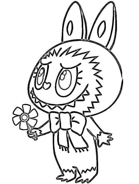 Labubu Bild ausmalbilder