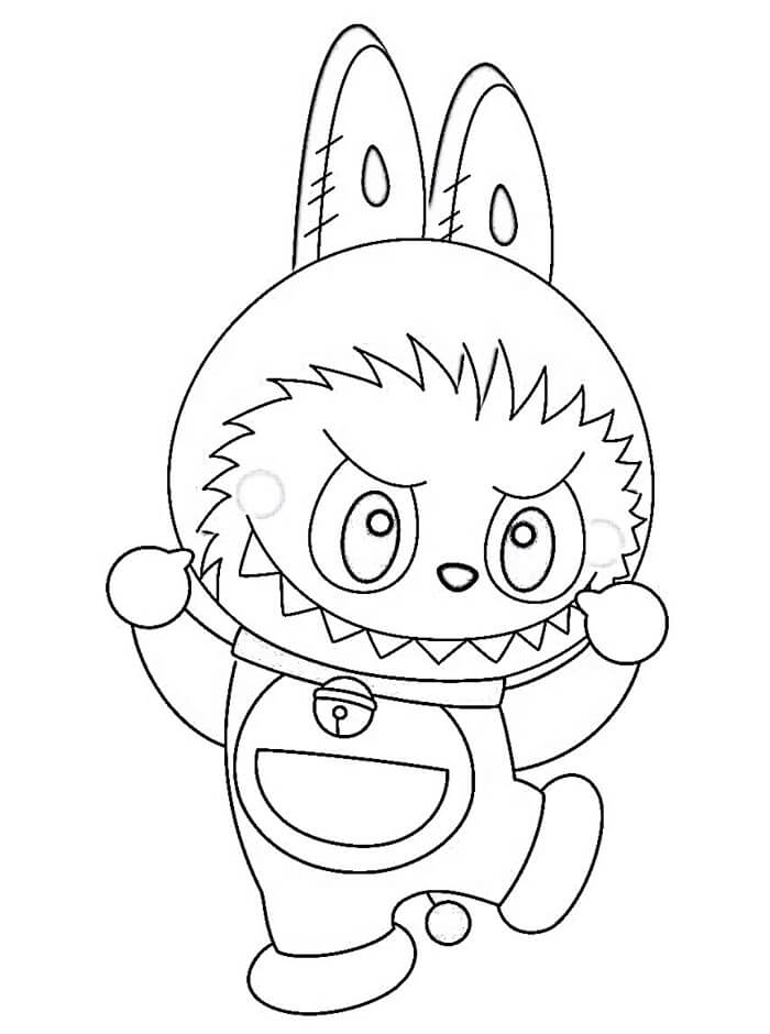 Labubu Druckbares Für Kinder ausmalbilder