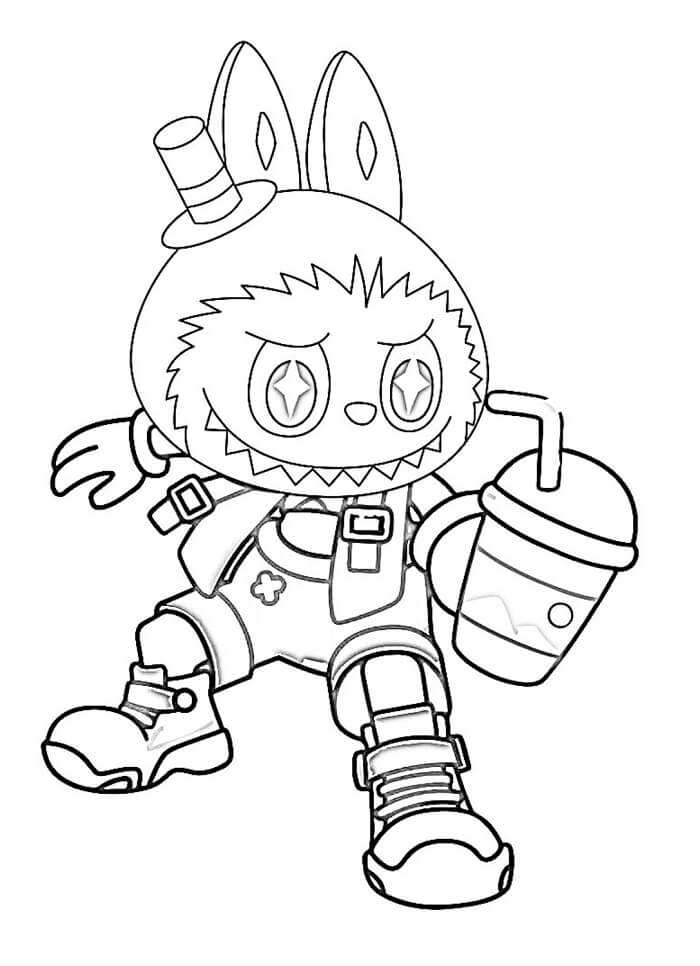 Labubu Für 4-Jährige Kinder ausmalbilder