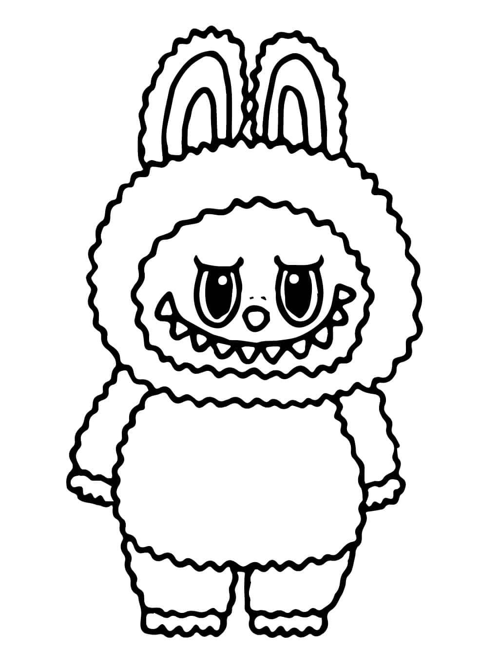 Labubu Für 5-Jährige Kinder ausmalbilder