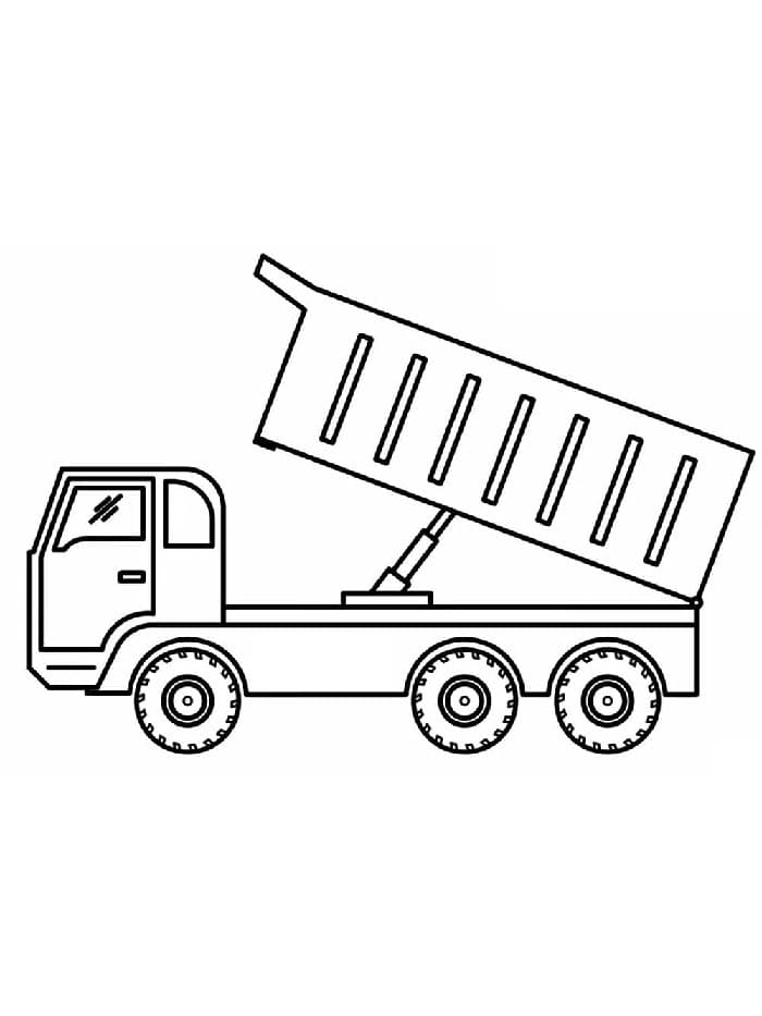 Lastwagen Bild ausmalbilder