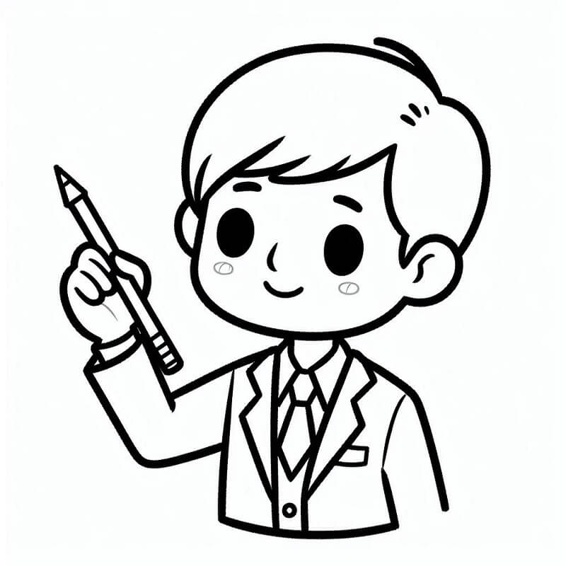 Lehrer Malvorlage für Kinder ausmalbilder