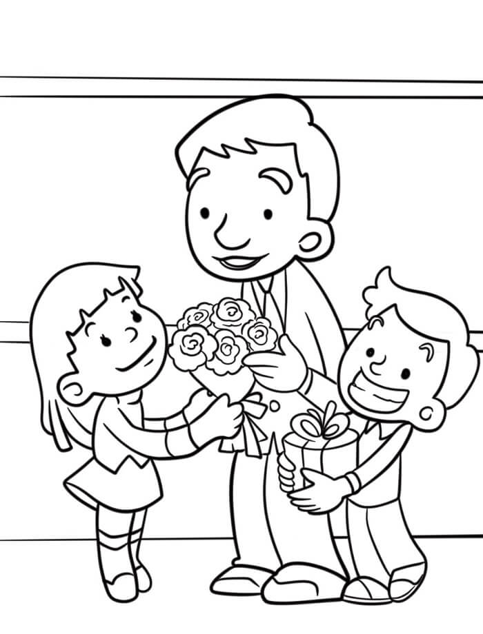 Lehrer für 2-jährige Kinder ausmalbilder