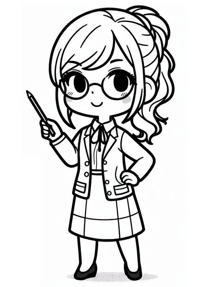 Lehrer kostenlos für Kinder ausmalbilder