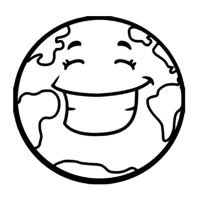 Leichte Erde ausmalbilder