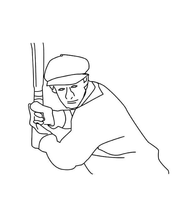 Leichtes Cricket ausmalbilder