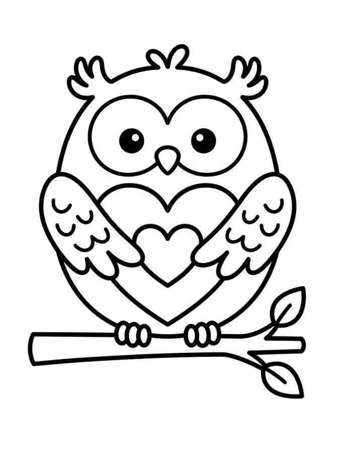 Leichtes Valentinstag ausmalbilder