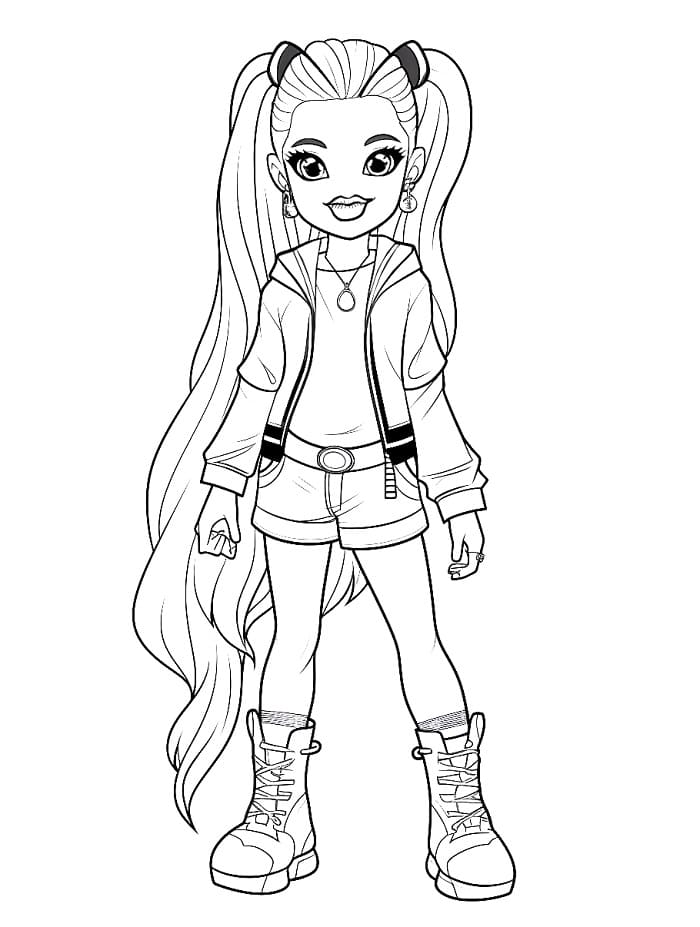 Liebenswerte Bratz ausmalbilder