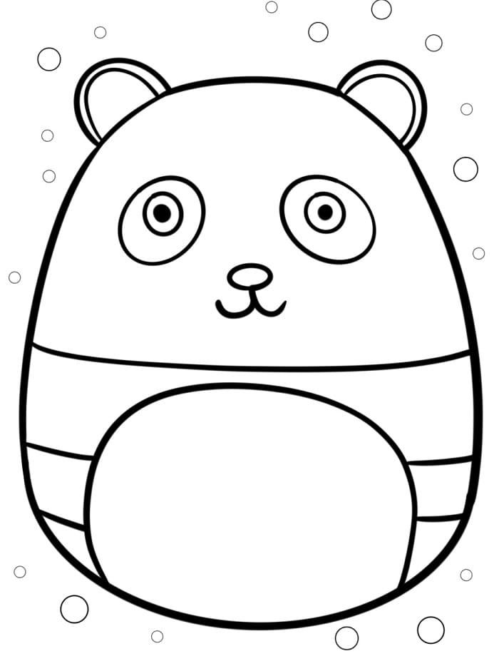 Liebenswerte Squishmallows ausmalbilder